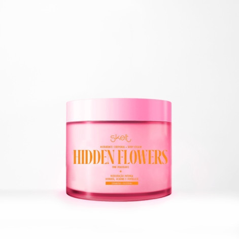 Hidratante Skelt Body Cream 200gr Hidden Flower Hidratacao Intensa