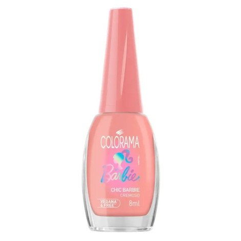 Esmalte Cremoso Colorama Barbie 8ml - Chic Barbie