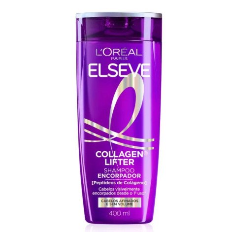 Shampoo Encorpador Elseve Collagen Lifter 400ml