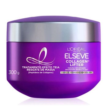Máscara de Tratamento Efeito Teia Elseve Collagen Lifter 300g