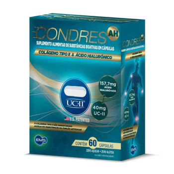  Suplemento Alimentar Condres AH com 60 Cápsulas