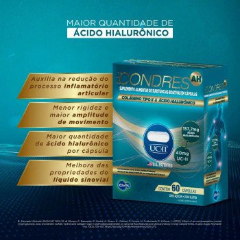  Suplemento Alimentar Condres AH com 60 Cápsulas