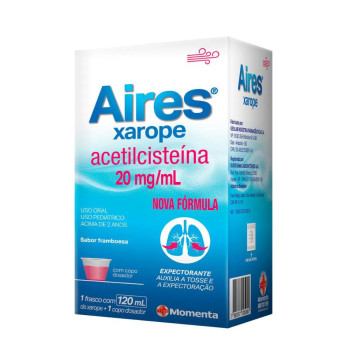 Aires Acetilcisteína 20mg Xarope 120ml