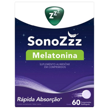 SonoZzz Melatonina 60 Comprimidos Sublinguais