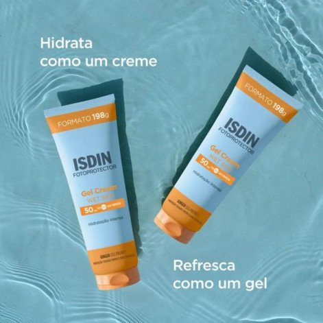 Protetor Solar Corporal Isdin Gel Cream FPS 50+ - 198g