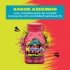 Pastilhas Mentos Kiss Sour Sem Açúcar - Sabor de Morango Ácido - 38,5g com 55 Unidades