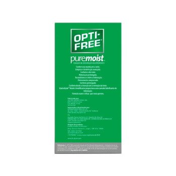  Solução de Limpeza para Lentes de Contato Opti-Free Pure Moist com 90ml