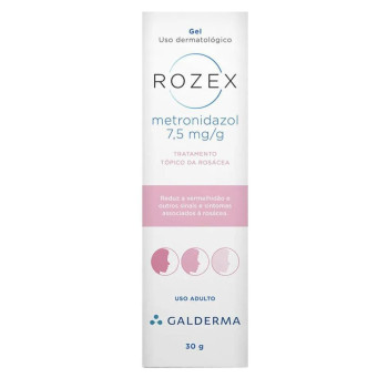 Gel para Pele com Rosácea Galderma Rozex 7,5mg/g com 30g