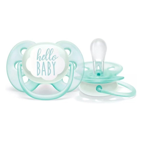PHILIPS Chupeta Ultra Soft 0-6M Esterilizável Unidade Hello Baby 