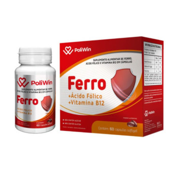 Poliwin Ferro C/60 Capsulas