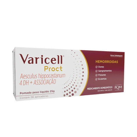 Pomada Varicell Proct 4Dh bisnaga 25g