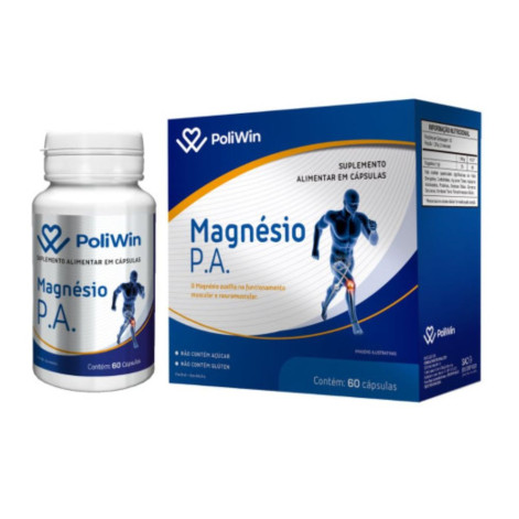 Poliwin Magnesio P.A 60 Capsulas