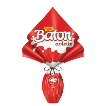 Ovo de Páscoa ao Leite Baton Garoto 204g