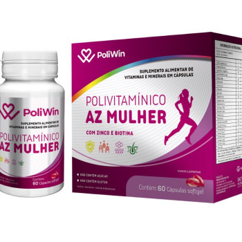 Poliwin Az Mulher C/60Caps