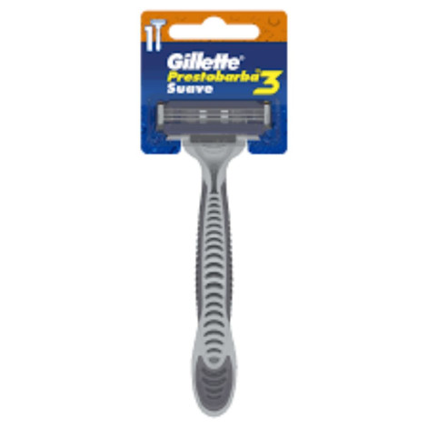 Aparelho Barbear Gillette Presto3 Suave