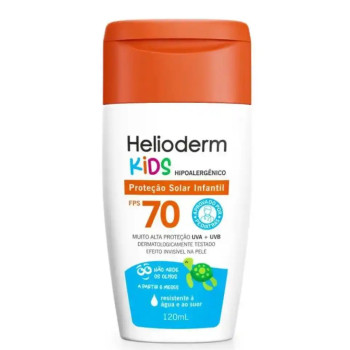 Helioderm Corporal Kids Fps70 120ml Protetor Solar