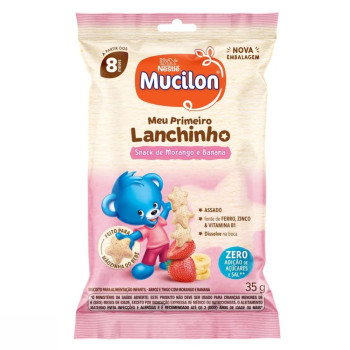 Mucilon Snack Morango E Banana 35G