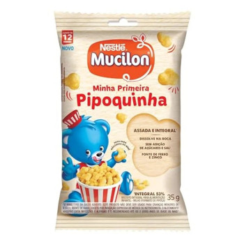 Mucilon Snack Pipoquinha Milho 35G Br