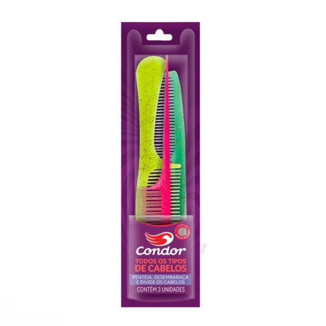 Conj Pentes Condor Romance C/3 Un Sm110