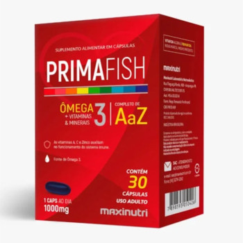 PrimafiShampoo Omega 3 Polivit E Minerais Az C/30Caps