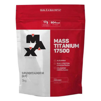 Mass Titanium 17500 Morango 3kg