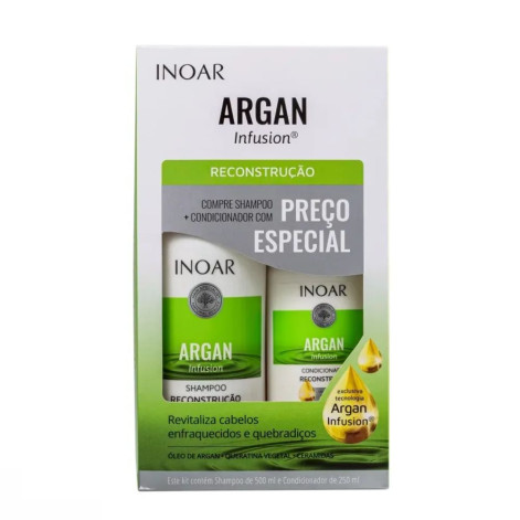 Kit Inoar Argan Recontrucao