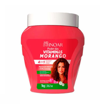 Mascara Capilar Inoar Morango 1Kg