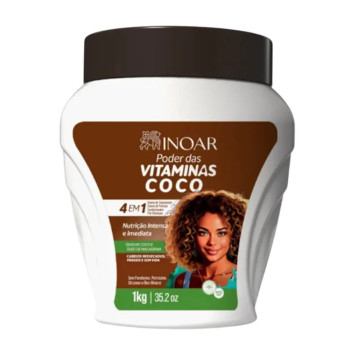Mascara Capilar Inoar Coco 1Kg