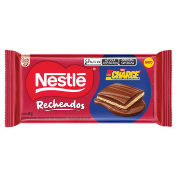 Barra de Chocolate Recheado Charge Nestlé 90g