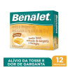 Pastilha Benalet Sabor Mel e Limão 12 unidades