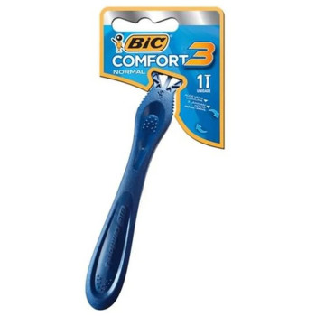 AAparelho Barbear Bic Comfort 3 Pele Normal com 1 Unidade