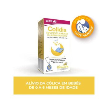  Suplemento Probiótico Infantil Colidis Gotas 10ml