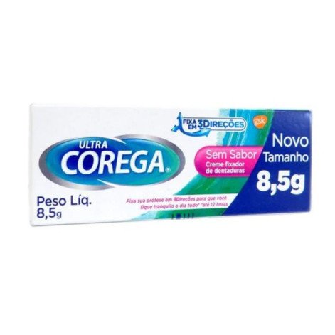 Corega Ultra Creme sem Sabor com 8,5g