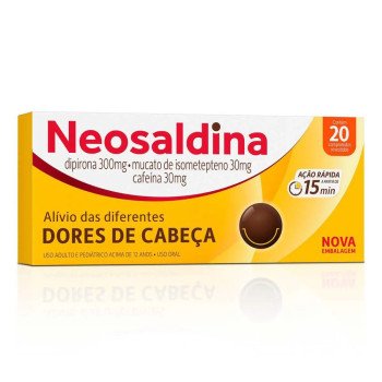 Neosaldina Analgésico 20 drágeas