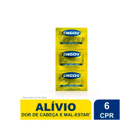 Engov C/6 Comprimidos