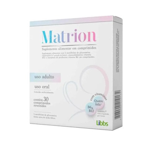  Polivitamínico Matrion para Gestantes 30 comprimidos