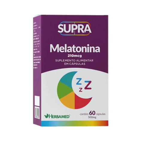 Supra Melatonina 210Mcg C/60 Caps