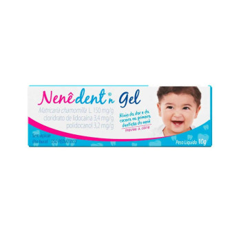  Nenê Dent 150mg/g + 3,4mg/g + 3,2mg/g Gel 10g