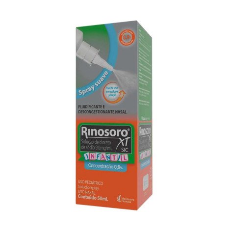 Rinosoro XT Infantil Sic 0,9% Spray Nasal 50ml
