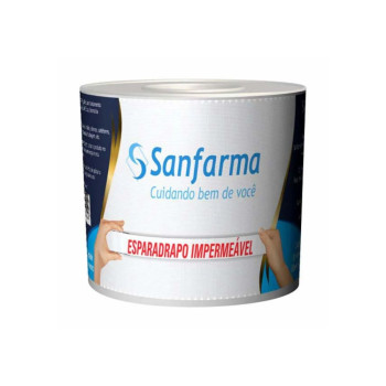 Esparadrapo Impermeável Sanfarma 25mm X 0,9m
