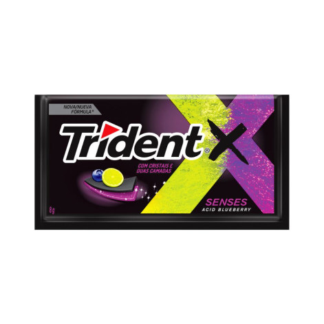 Trident  XSenses Acid Blueberry Citrus 8g 