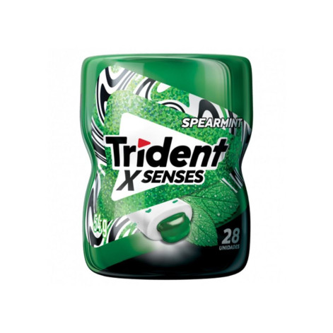 Trident X Senses Spearmint Garrafa 54g 