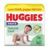 Fralda Roupinha Huggies Natural Care XG 56 Unidades