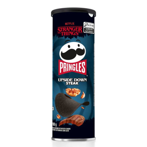 Batata Pringles Stranger Things Steak 100G