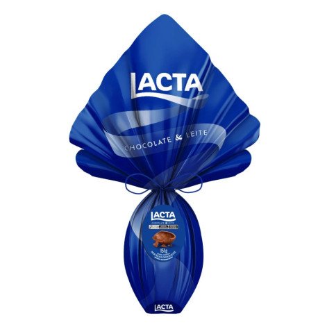 Ovo de Páscoa Lacta Chocolate ao Leite 157g