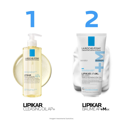 Hidratante Corporal Lipikar Baume AP + Max Pele Muito Seca e Sensivel  200ml