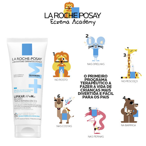 Hidratante Corporal Lipikar Baume AP+m La Roche-Posay 75ml