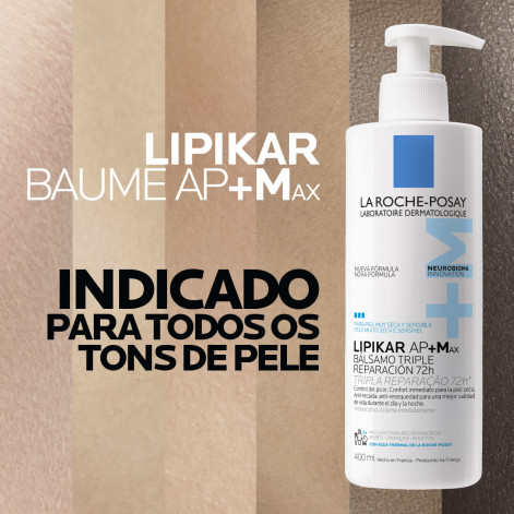 Creme Hidratante Lipikar Baume AP+M La Roche-Posay 400ml