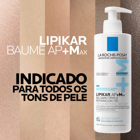 Creme Hidratante Lipikar Baume AP+M La Roche-Posay 400ml