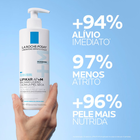 Hidratante Corporal La Roche-Posay Lipikar Baume Light AP+M 400ml